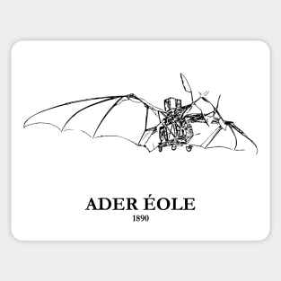 Ader Éole 1890 Aircraft Sticker
